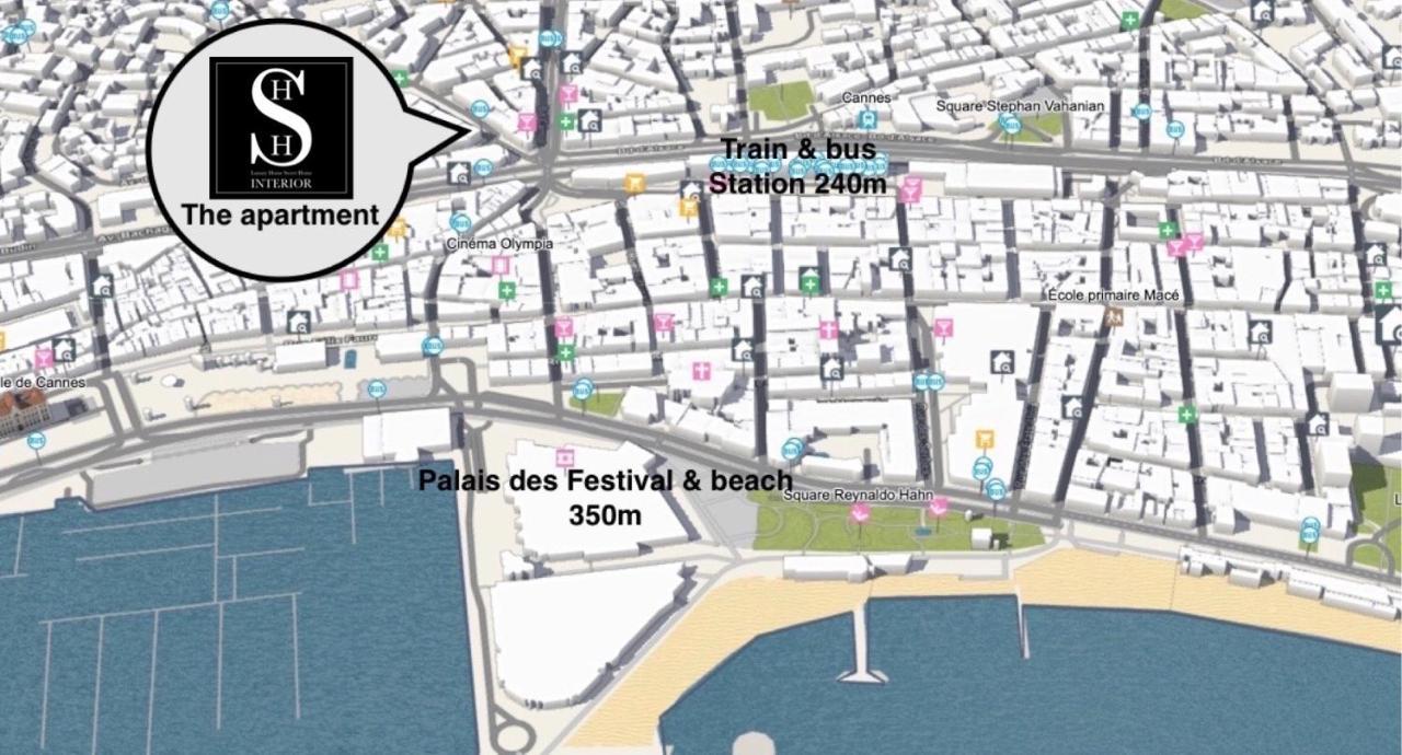 A 2 Pas De La Croisette Apartment Cannes Exterior foto